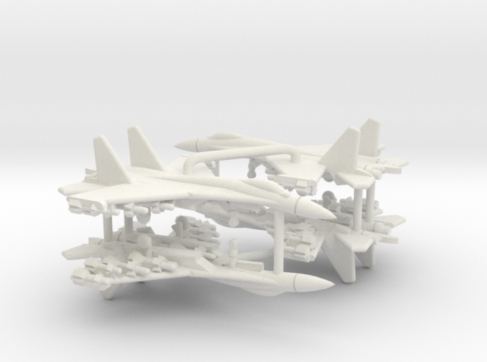 Su-27S Flanker (Loaded) 3d printed