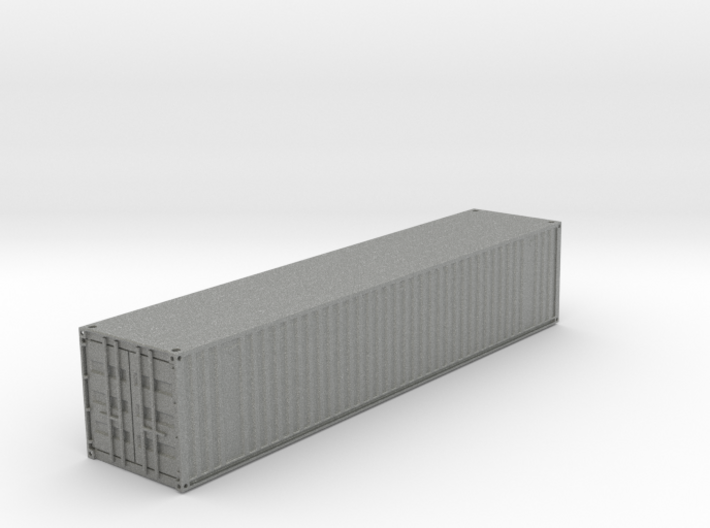 HO Scale 40ft Container 3d printed This is a render not a picture