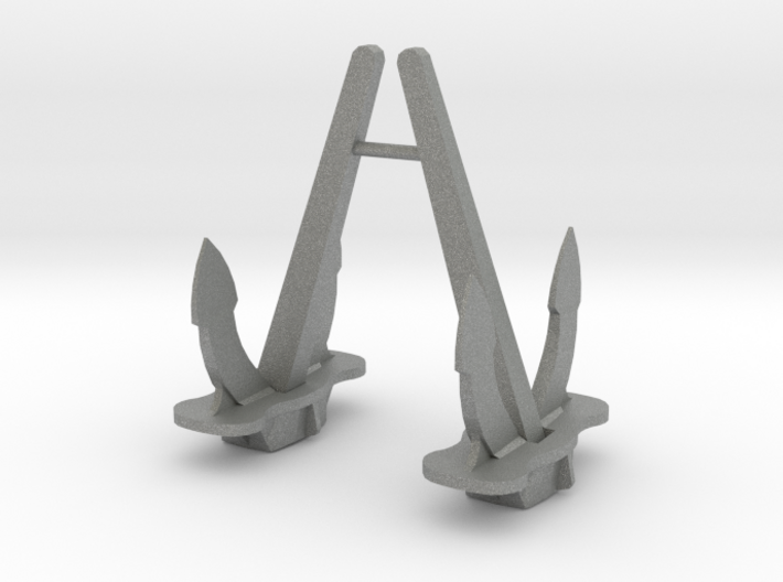 1/35 USS Sub Chaser Anchor SET x2 3d printed