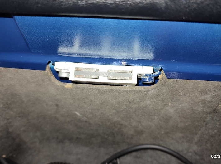 Porsche glove compartment magnet case 90155257120 3d printed 