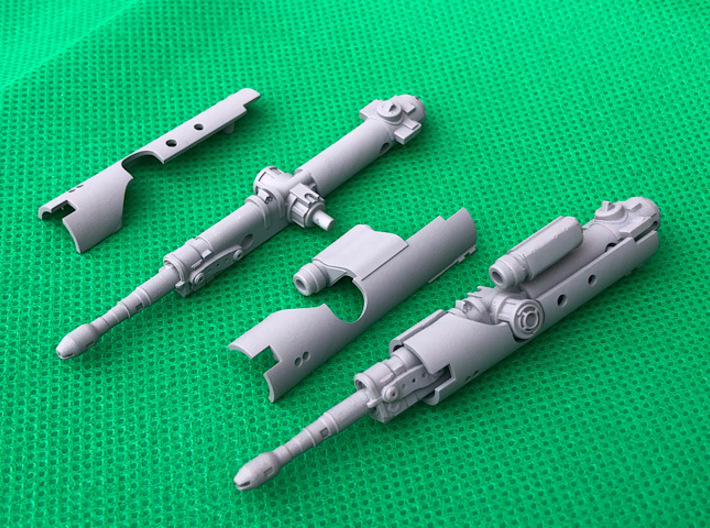 Revell Razor Crest Cannons 3d printed 