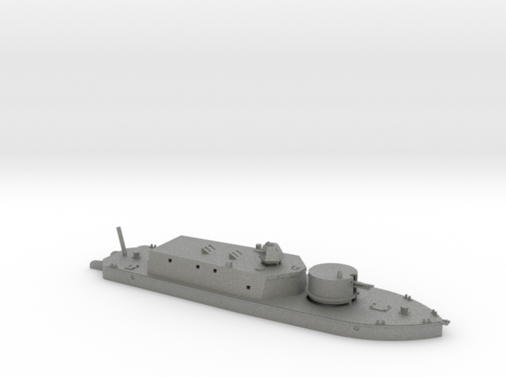 1/144 ORP Zuchwała river gun boat 3d printed