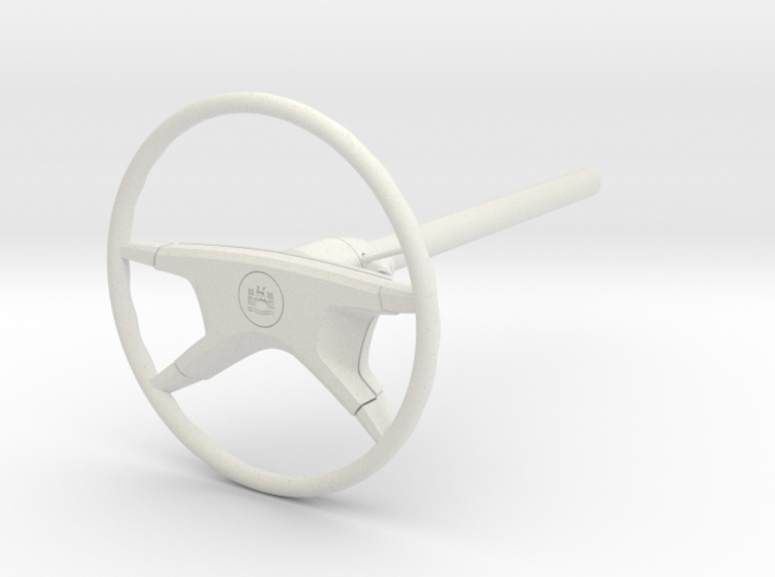 VW Thing Steering Wheel 3d printed