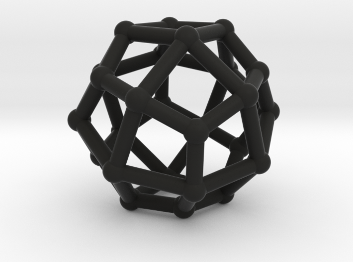 Deltoidal icositetrahedron 3d printed