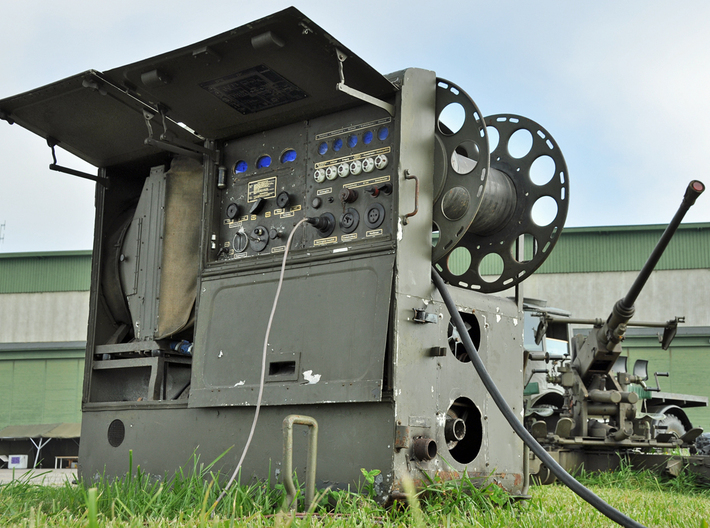 1:35 Maschinensatz 8kw Generator for Searchlight 3d printed 