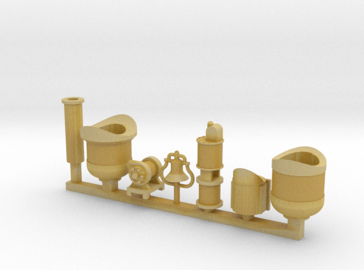 Detail parts for 2-6-0 loco conversion [set A] 3d printed 