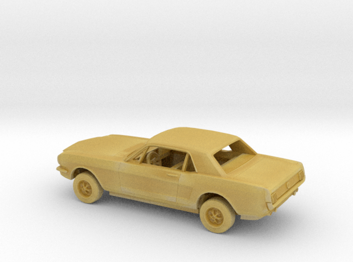 1/87 1965 Ford Mustang GT Kit 3d printed