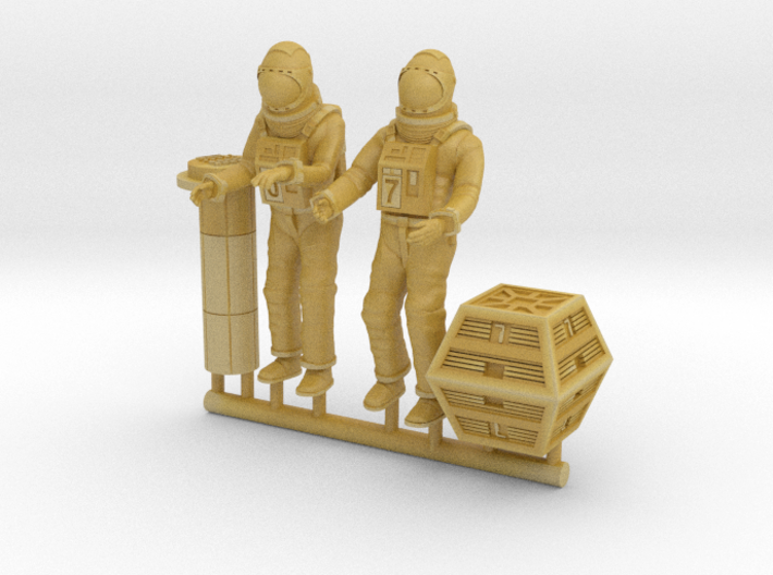 SPACE 1999 1/48 ASTRONAUT WORKING B SET 3d printed 