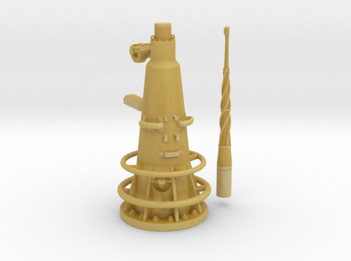 1/48 dkm uboot viic attack periscope w. compass 3d printed