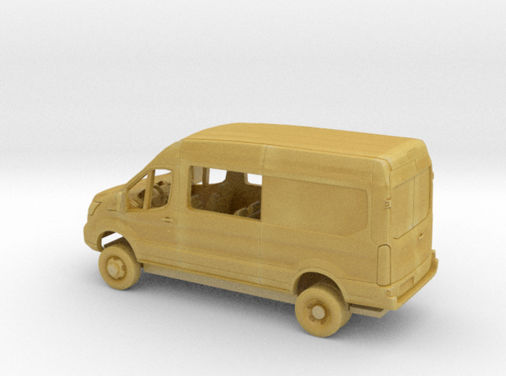 1/87 2018 Ford Transit Mid Roof Service Dually Kit 3d printed