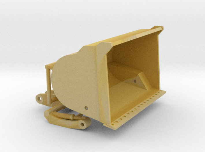 1/87th High Tip Bucket for Front End Loader 3d printed