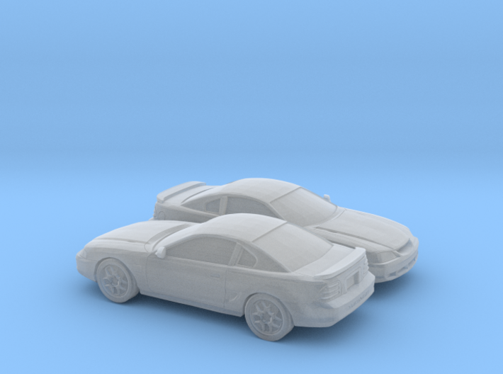 1/160 2X 1994-98 Ford Mustang 3d printed