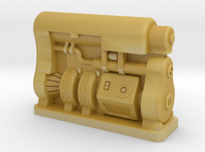 6mm Scale Fusion Generator Fallout 4 3d printed 
