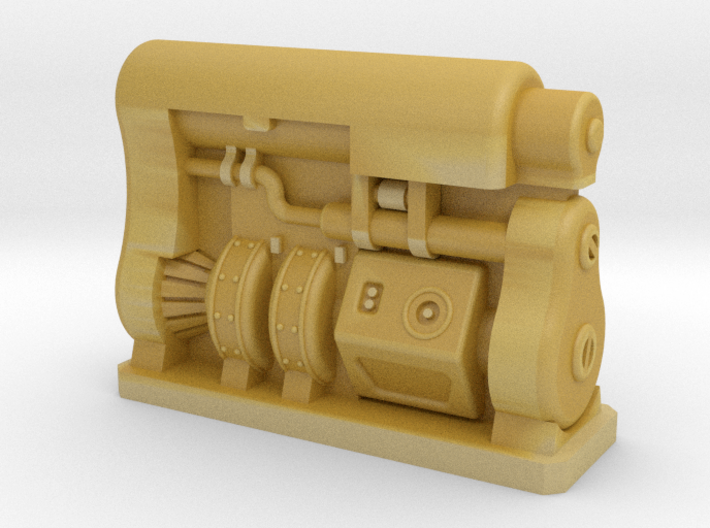 N Scale Fusion Generator Fallout 4 3d printed 
