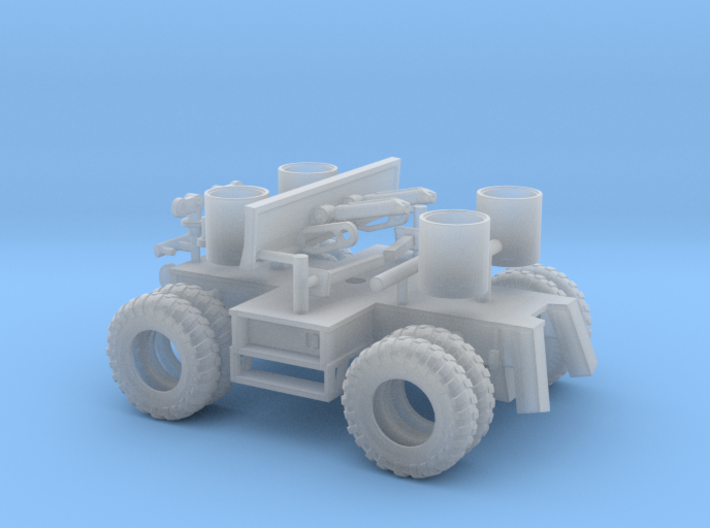1/50th four wheel carrier for Gradall excavator 3d printed