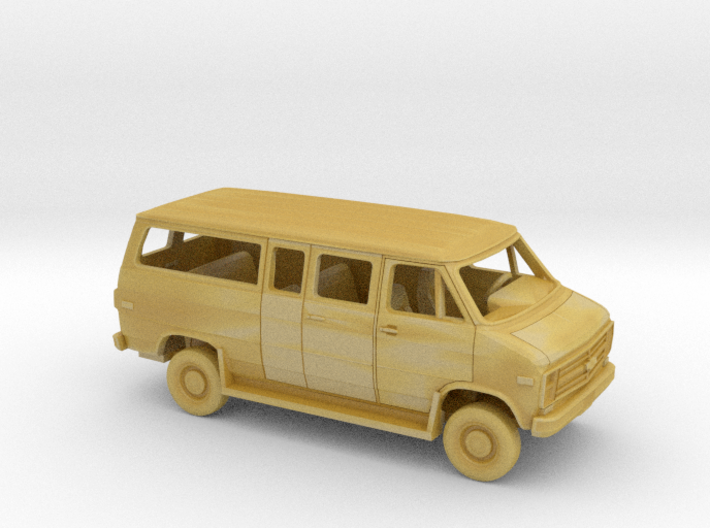 1/160 1985-91 Chevrolet G Van Extended Custom Kit 3d printed