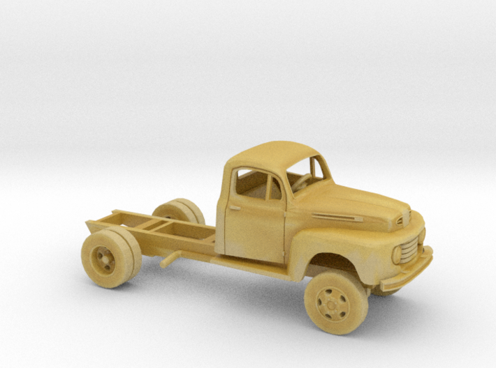 1/87 1948-50 Ford F- Serie Cab and Frame Kit 3d printed