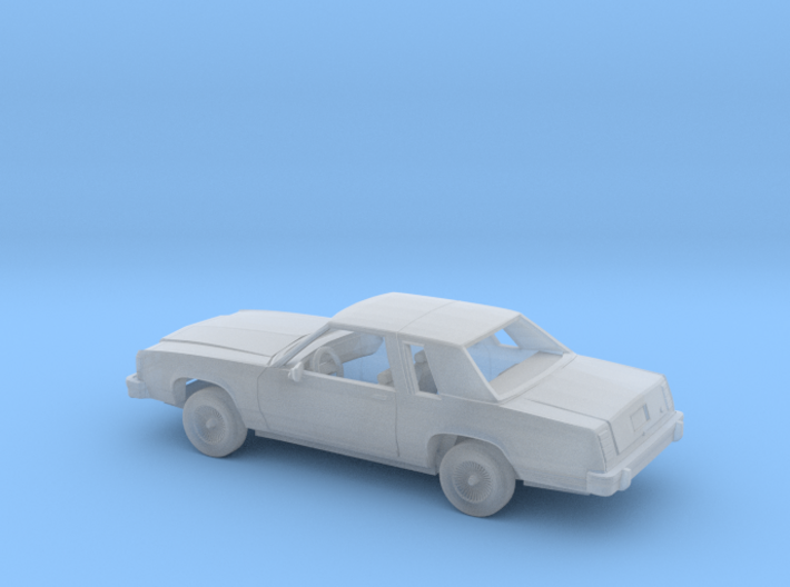 1/87 1979-87 Ford Crown Victoria Coupe Kit 3d printed