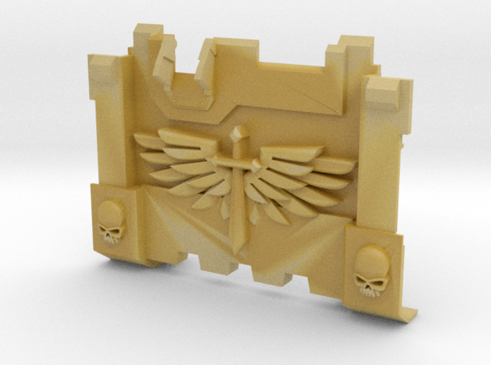 Winged Sword : Impulsor Front Plate 1 3d printed 