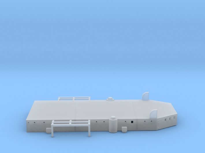 1/350 HMS Exeter Aft Deck 1 3d printed