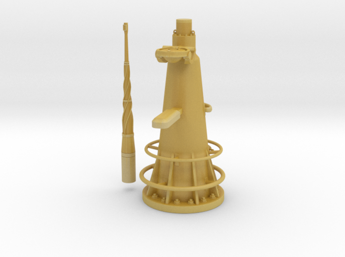1/32 DKM UBoot VIIC Attack Periscope w. compass 3d printed