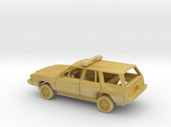 1/160 1981-84 Plymouth Reliant FireChief Wagon Kit 3d printed