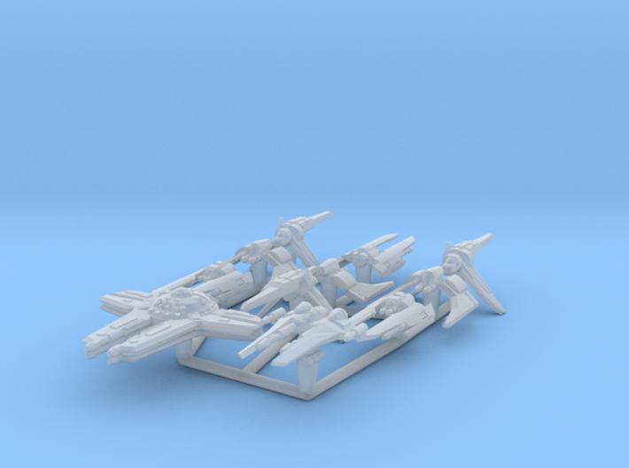 (Armada) Sabaoth Starfighters Set 3d printed