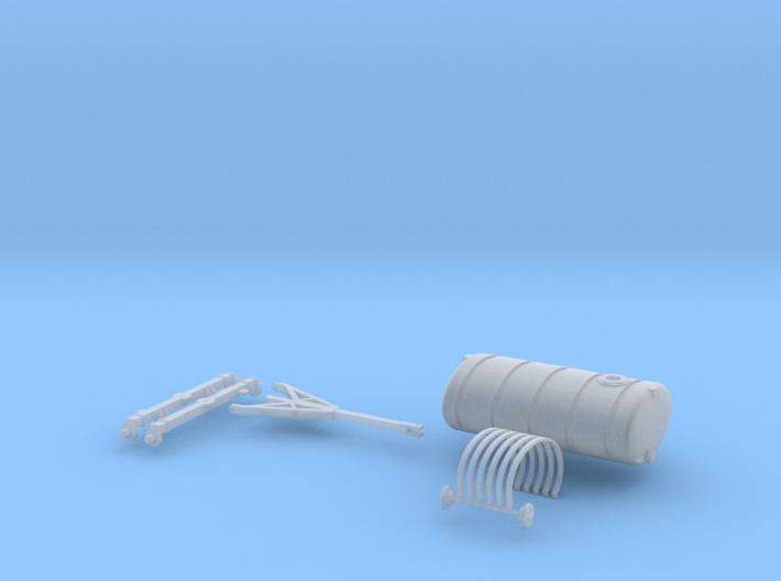 All Steer Axle-Hitch-Tank (Part 1 of 3) 3d printed