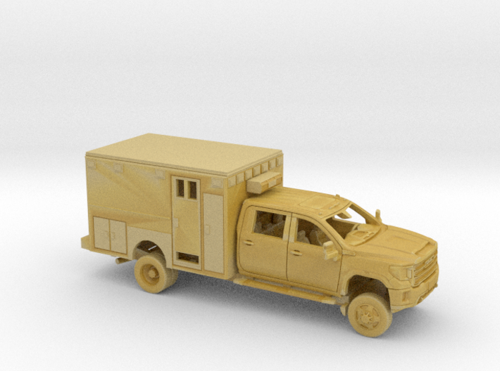 1/160 2019-22  GMC Sierra HD CrewCab Ambulance Kit 3d printed 