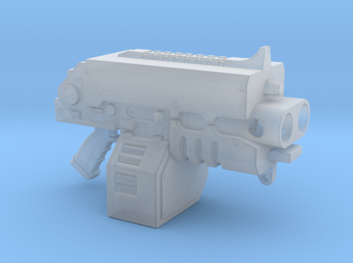 Large Caliber LMG 7&quot; scale 3d printed