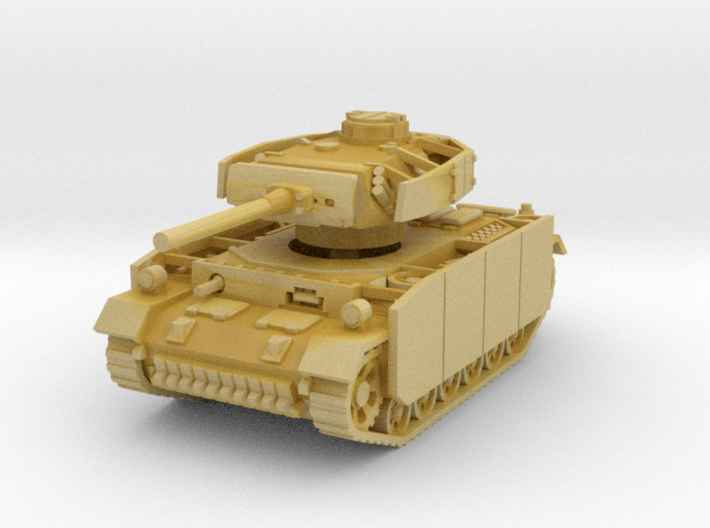Panzer III M (schurzen) 1/160 3d printed