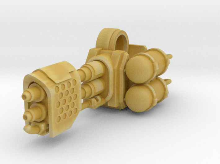 Crusader Dreadnought Flame Thrower Cannon (LEFT) 3d printed