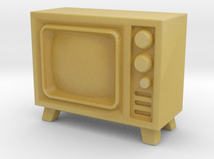 Old Television 1/48 3d printed