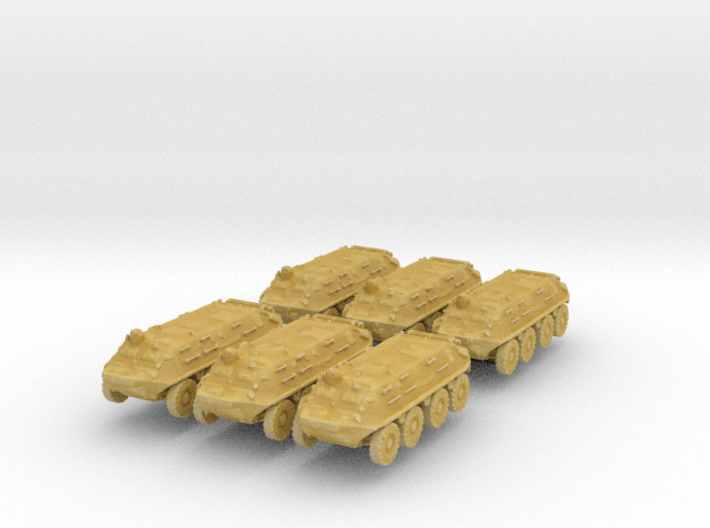 BTR 60 PA (late) (x6) 1/500 3d printed