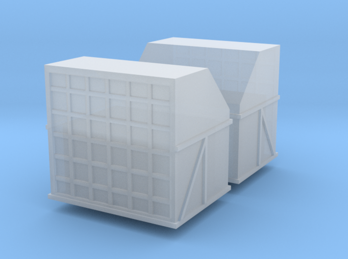 AMX Air Cargo Container (x2) 1/160 3d printed