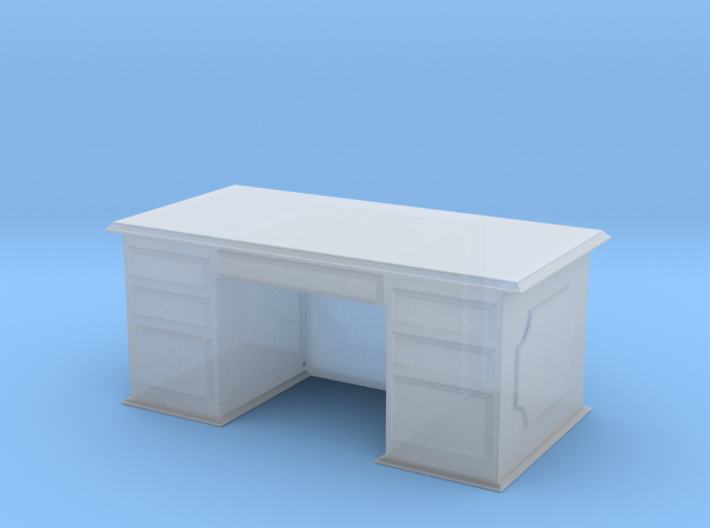 Office Wood Desk 1/35 3d printed