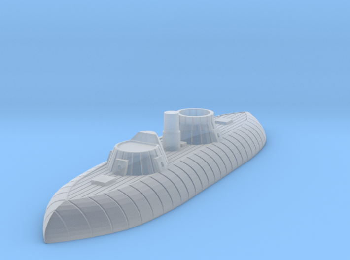 1/1200 USS Keokuk 3d printed