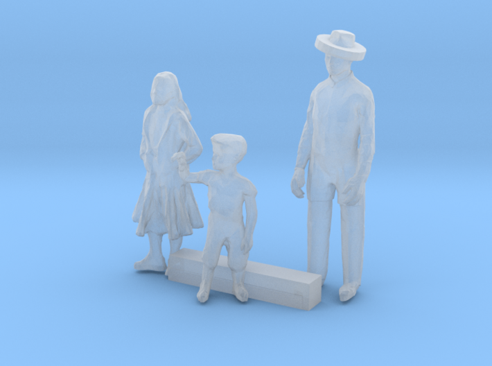 HO Scale Family 3d printed