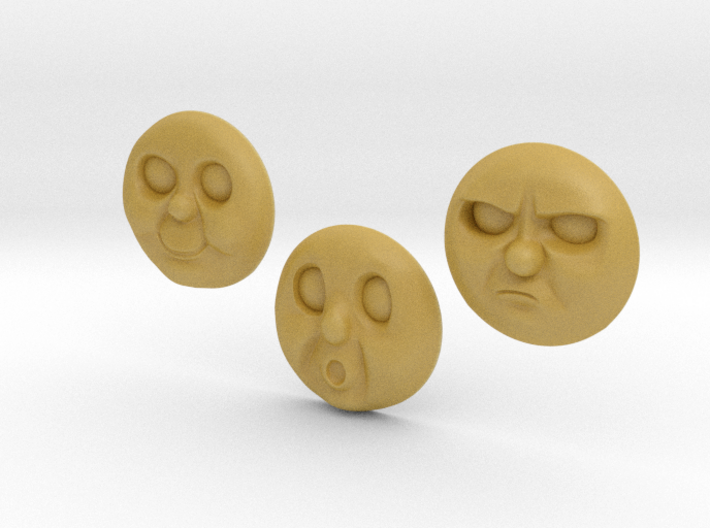 Percy Faces 1-3# [H0/00] 3d printed 
