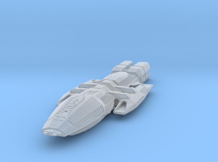 Vulcan Class Battlestar / custom, 8.6&quot;- 22cm 3d printed