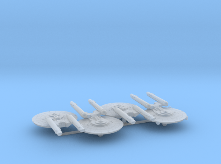 3788 Scale Federation New Light Cruiser Collection 3d printed