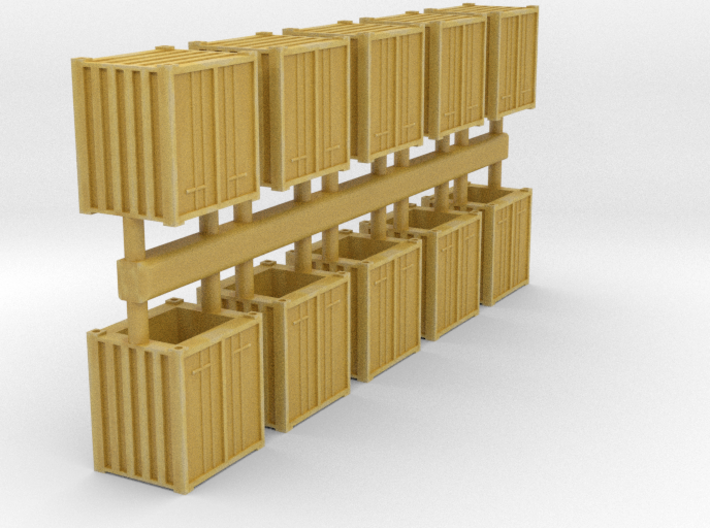 6ft 66&quot; Container in 1-350 (10pcs.) 3d printed