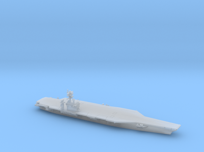 Nimitz-class CVN (CVN 68-70, 2017), 1/2400 3d printed