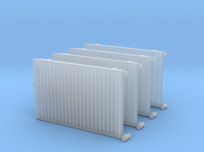 Wall Radiator Heater (x4) 1/48 3d printed