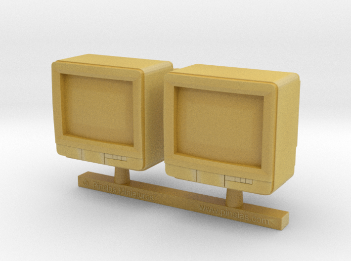 90's TV. 1:24 Scale 3d printed