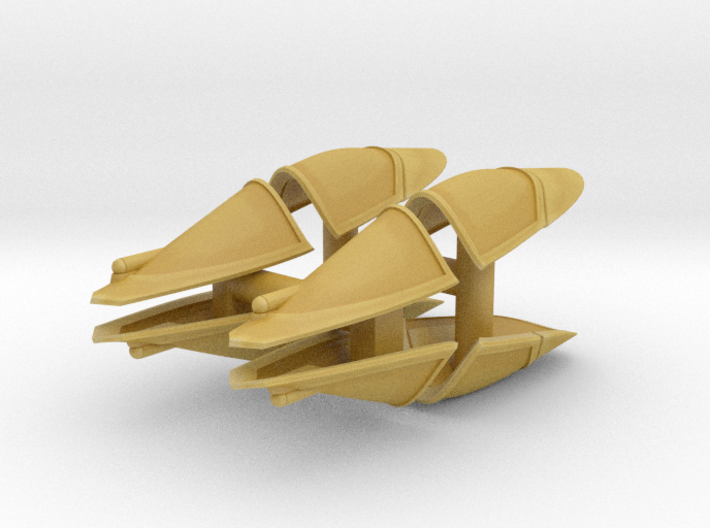 1/144 Sukhoi LTS Checkmate Fighter Canopies 3d printed