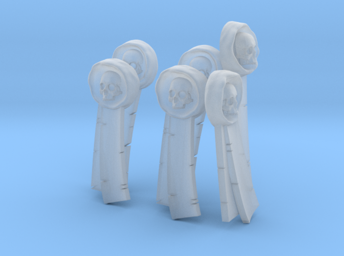 5 Knight Purity Seals Rough Ribbons 3d printed