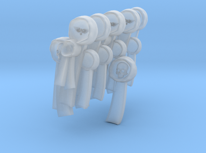 5 Knight Multiple-Purity Seals Smooth 3d printed
