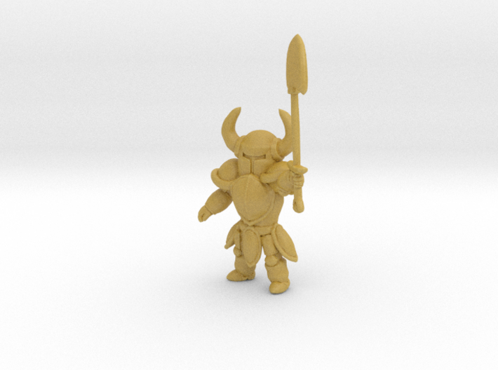 Shovel Knight 1/60 miniature DnD for games and rpg 3d printed 