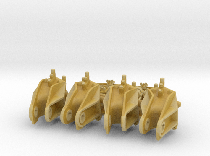 1:35 Panzer/StuG III towing points (early)  3d printed 